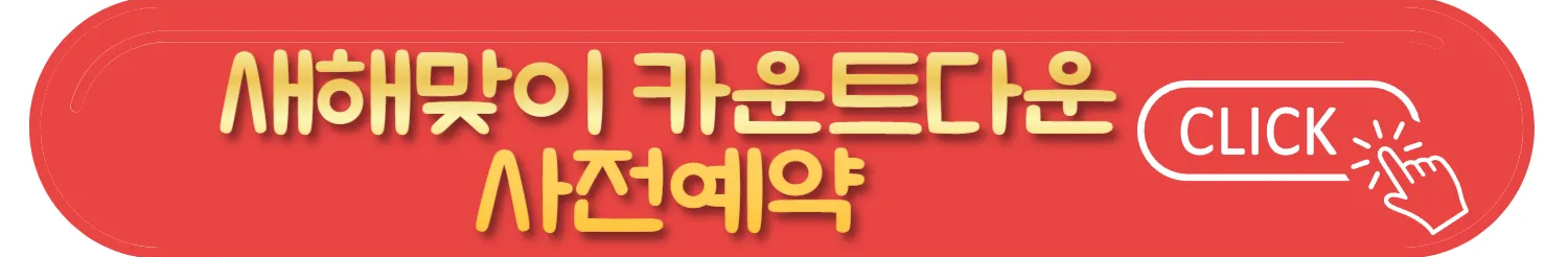 DDP 겨울축제 일정 및 DDP 새해맞이 카운트다운 예약