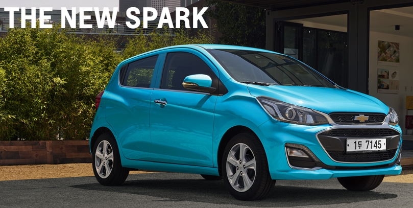 스파크 색상코드 - 원더랜드 블루(컬러코드 : GU0)