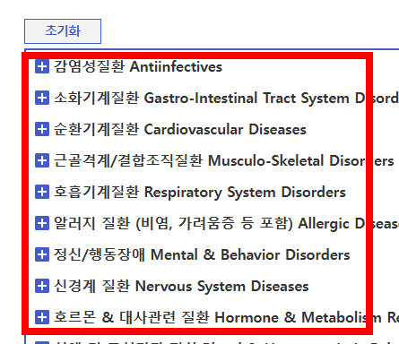 약 검색 사이트 소개