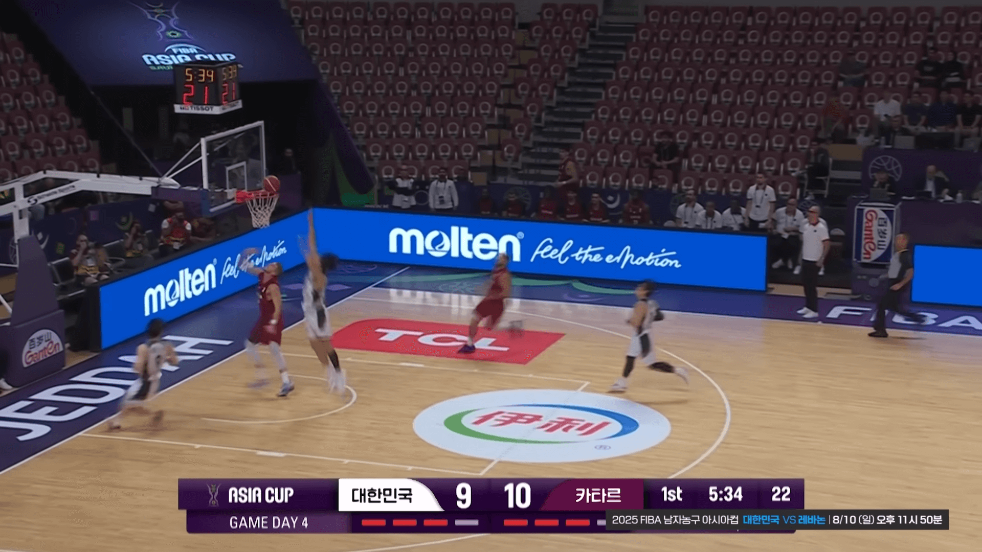 한국 FIBA 남자농구 아시안컵