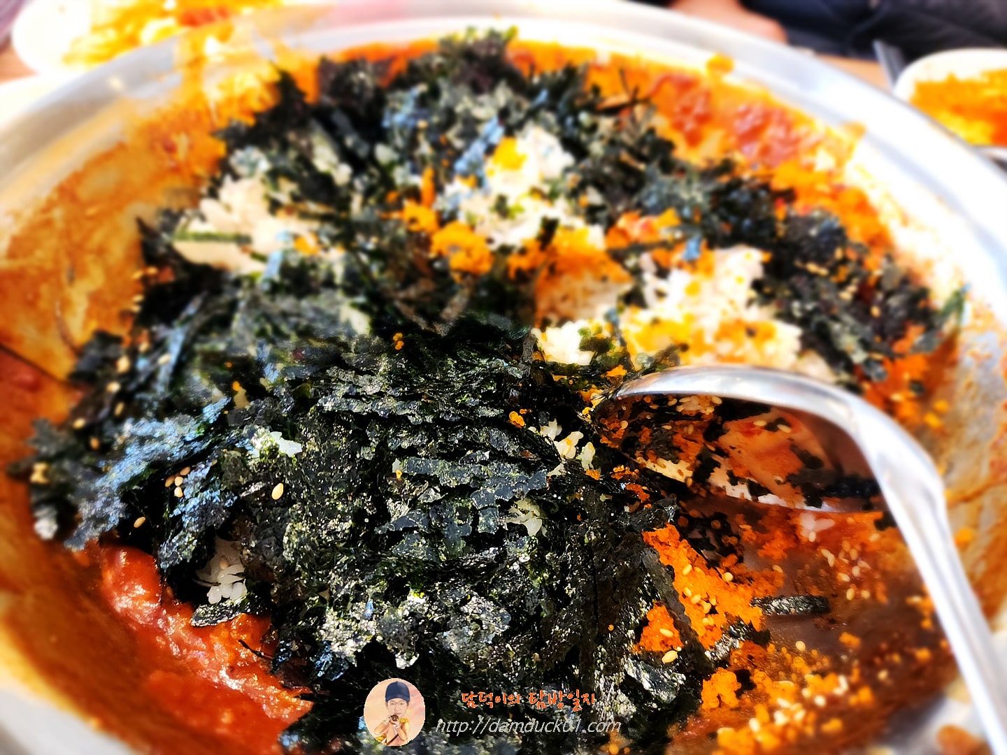날치알 볶음밥