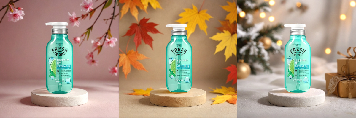 ドラップアートで作成した様々なサムネイル画像