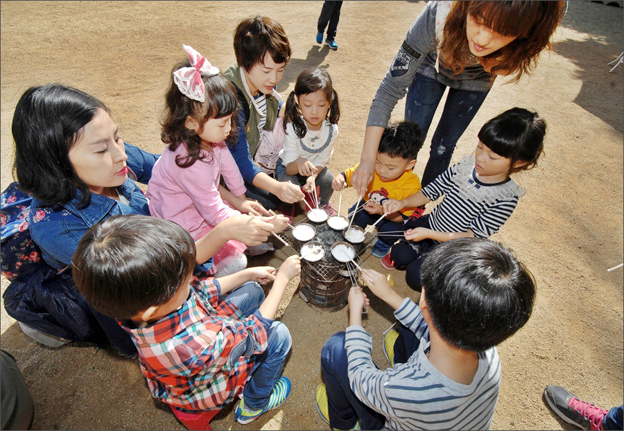 달고나 만들기 체험