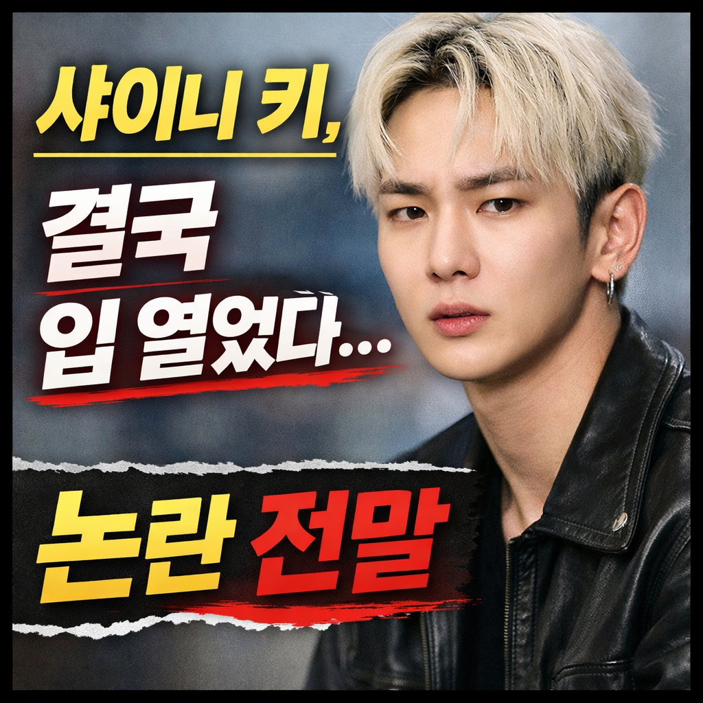 샤이니 키 '주사 이모' 논란 왜 이렇게 커졌나 늦은 입장 발표 법적 쟁점까지