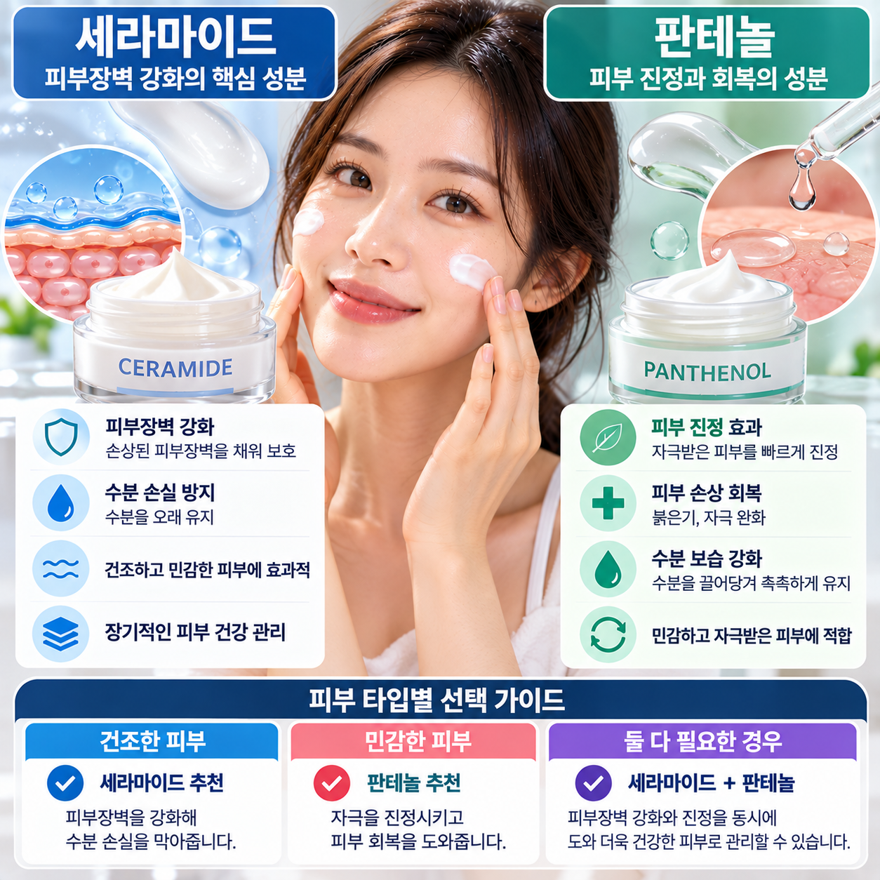 세라마이드와 판테놀
