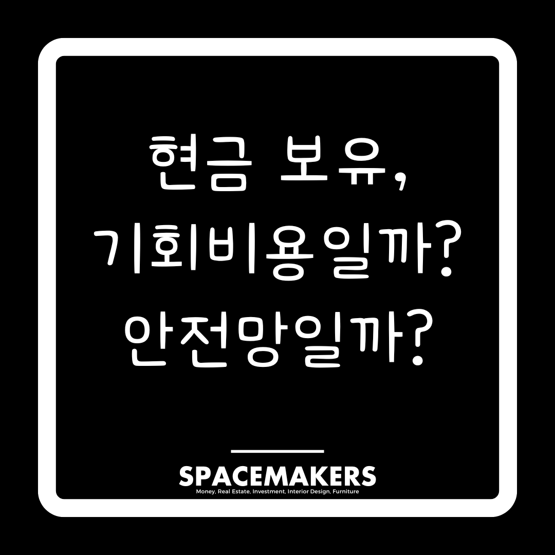 현금보유, 기회비용일까? 안전망일까?