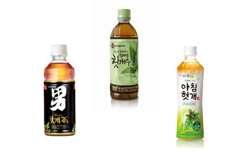 헛개음료들