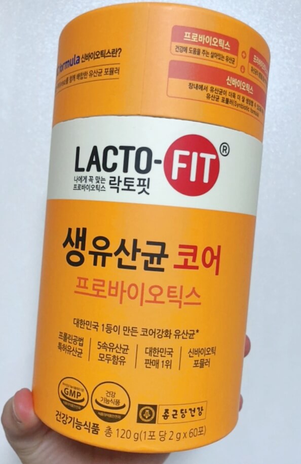 락토핏 생유산균 코어 박스 사진