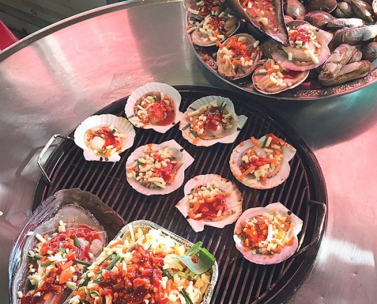 인천 조개구이 '서해안조개광장'