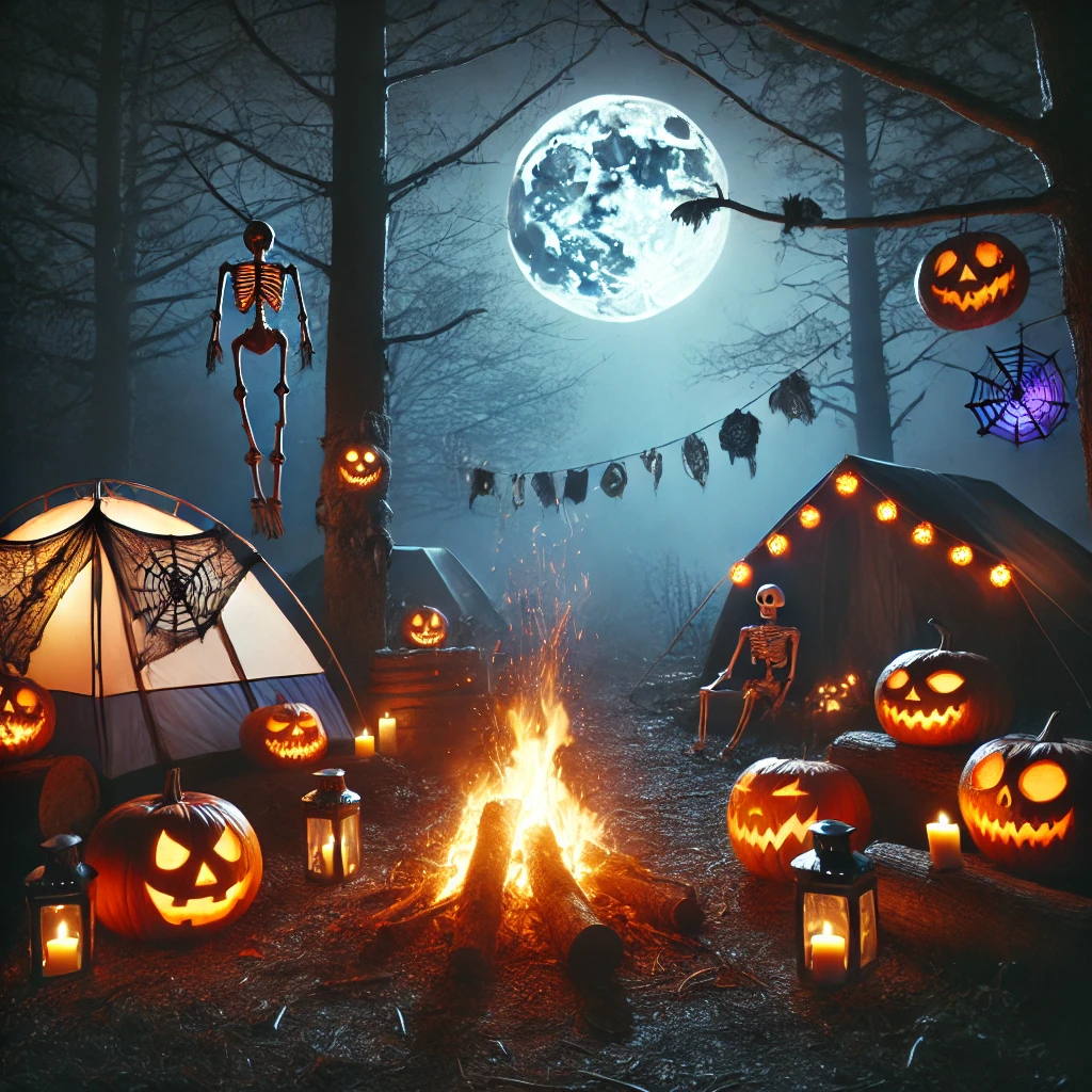 할로윈 캠핑