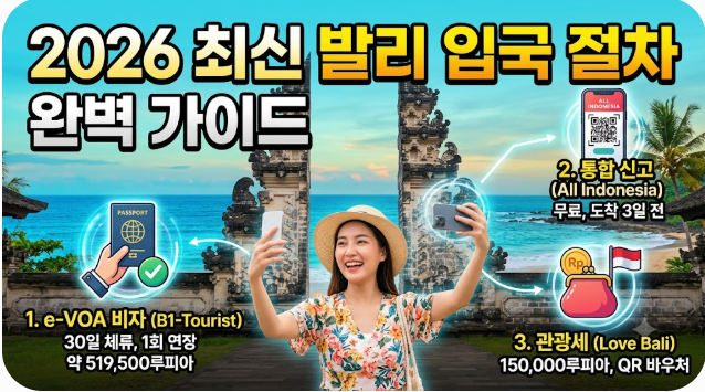 발리 입국 절차