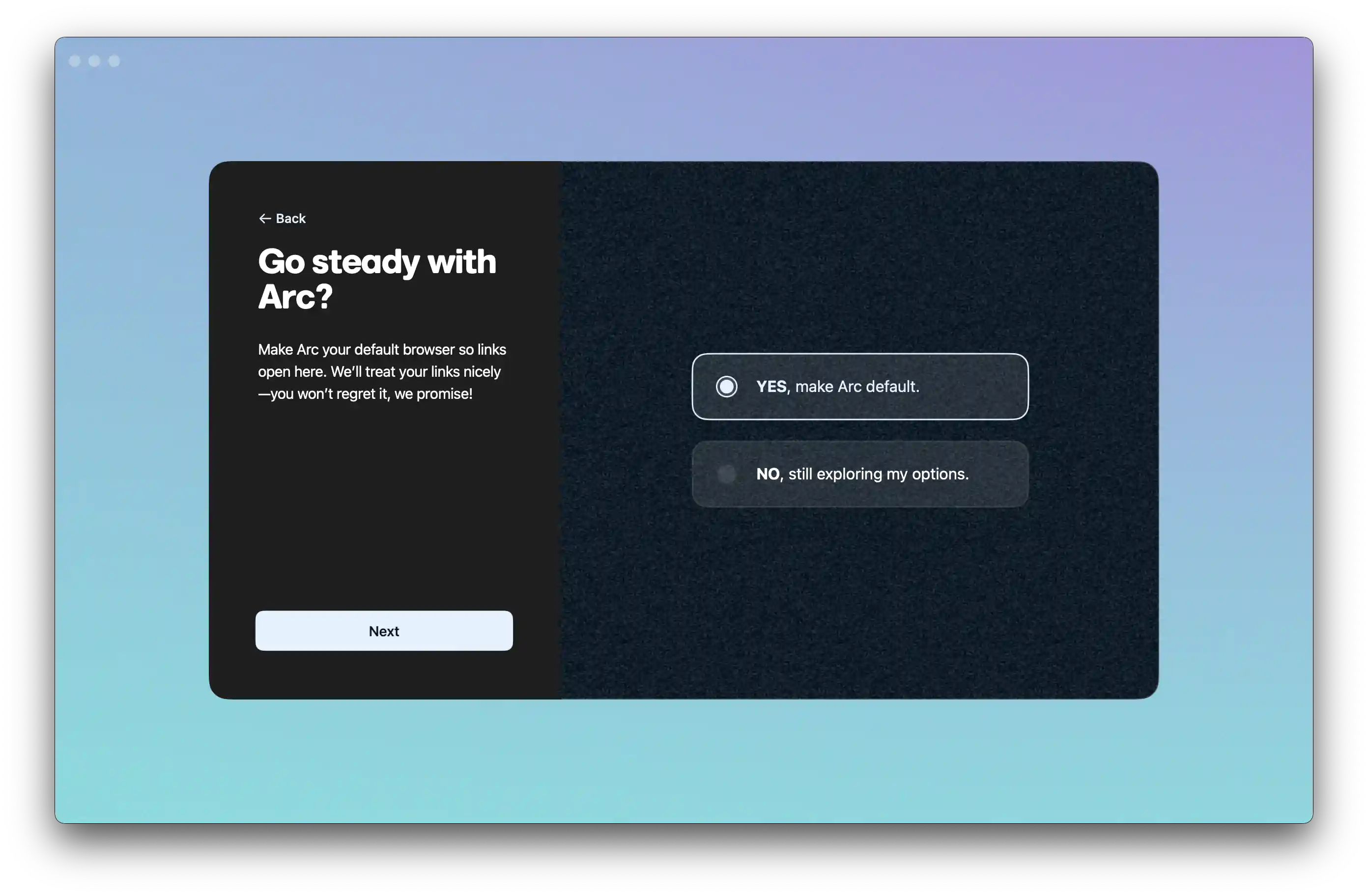 기본 브라우저 설정