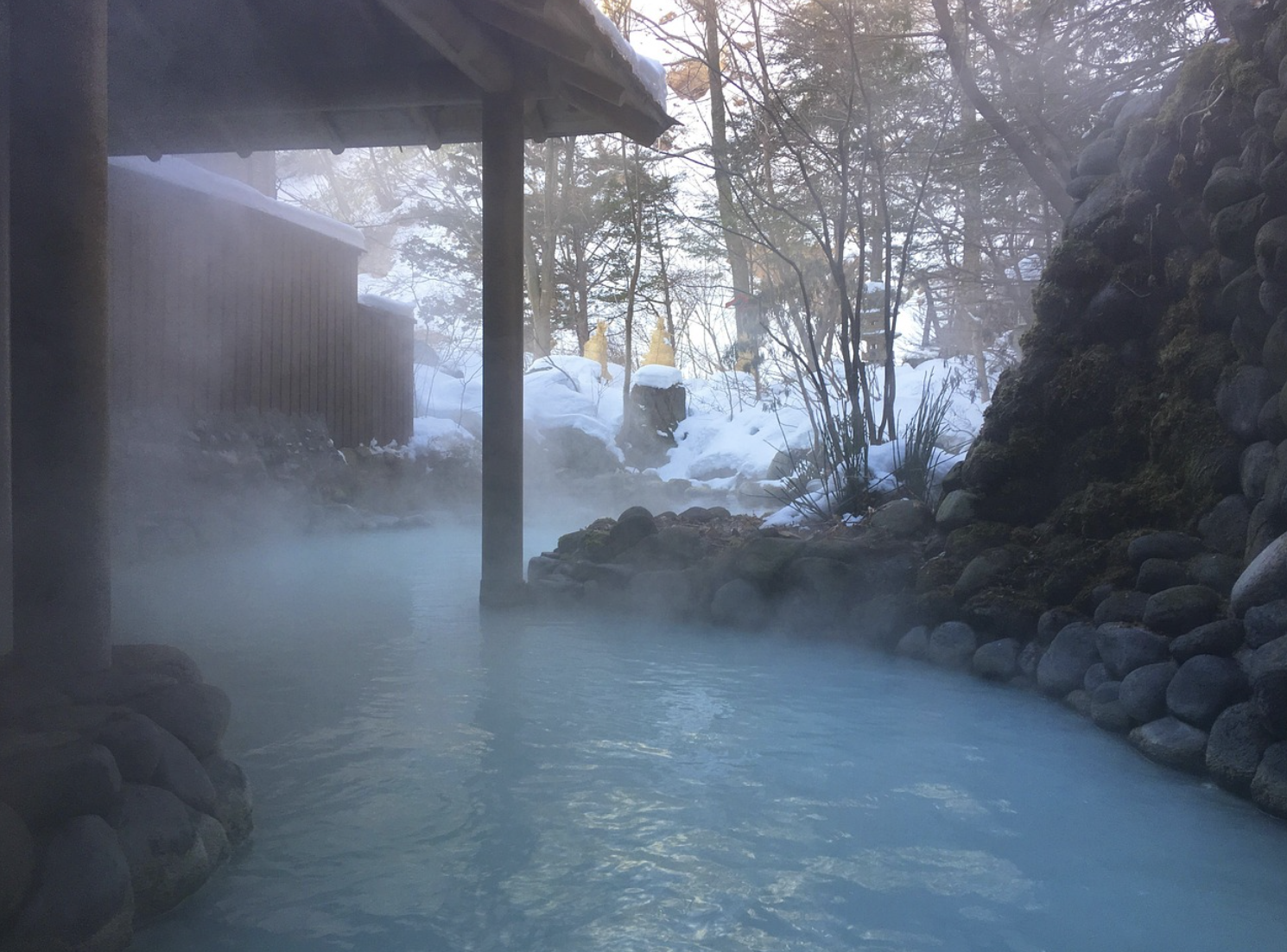 일본온천풍경