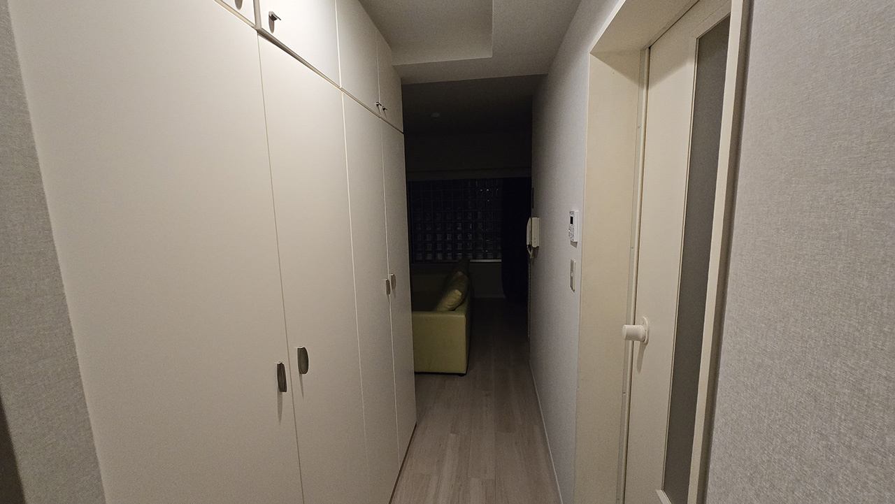 복도 진입