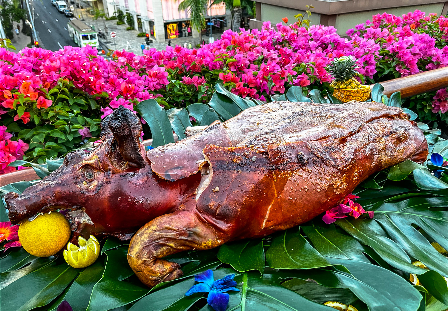 하와이 통돼지 구이