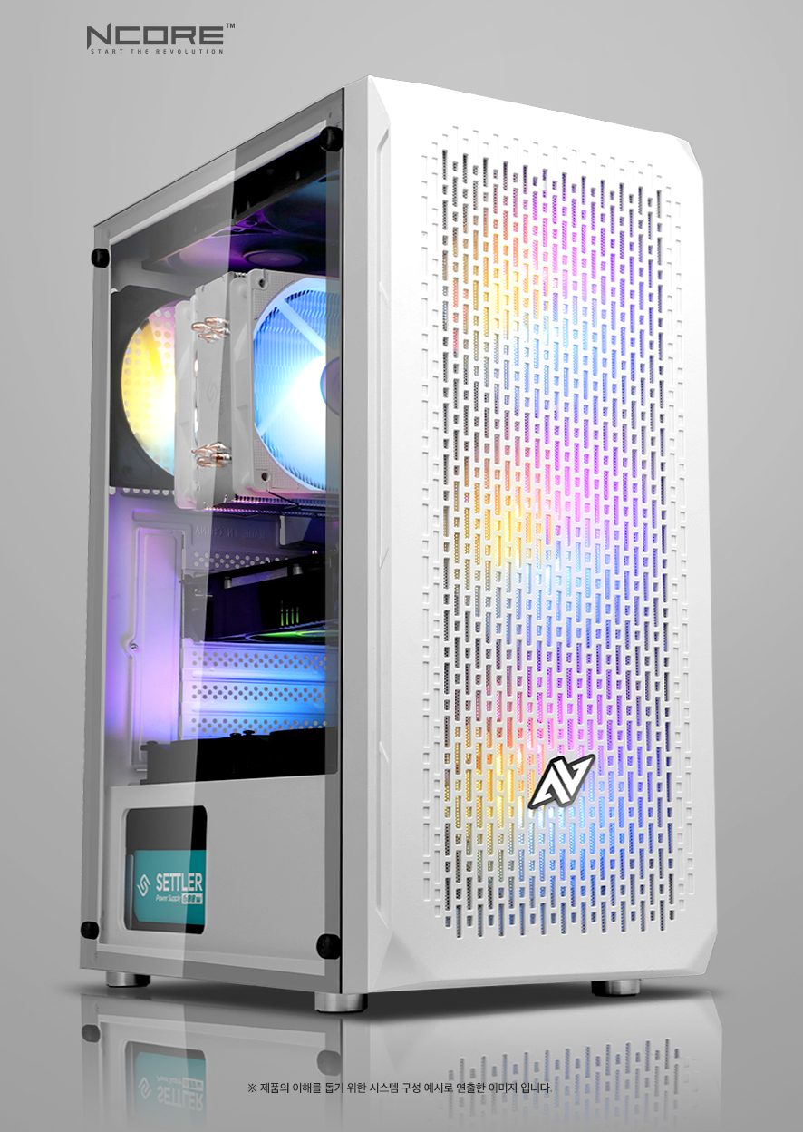 ABKO NCORE Six-Pan Full Acrylic LUNAR RGB