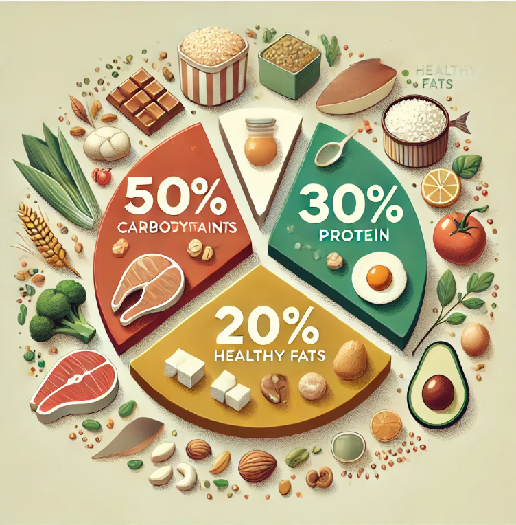 건강한 식단 구성법 사진