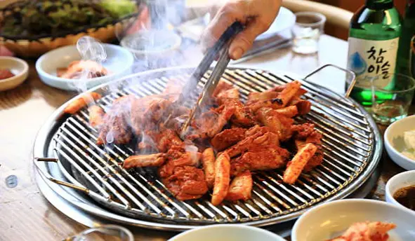 남이섬 안반지 닭갈비