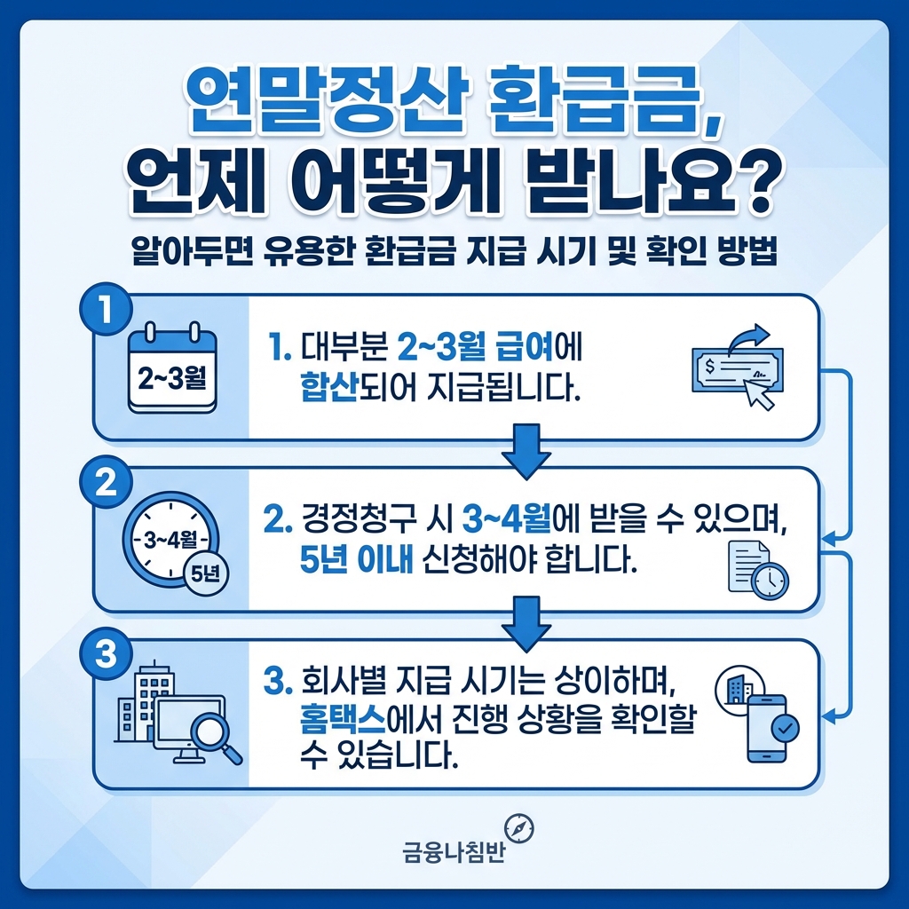 연말정산 환급금 조회 방법 05