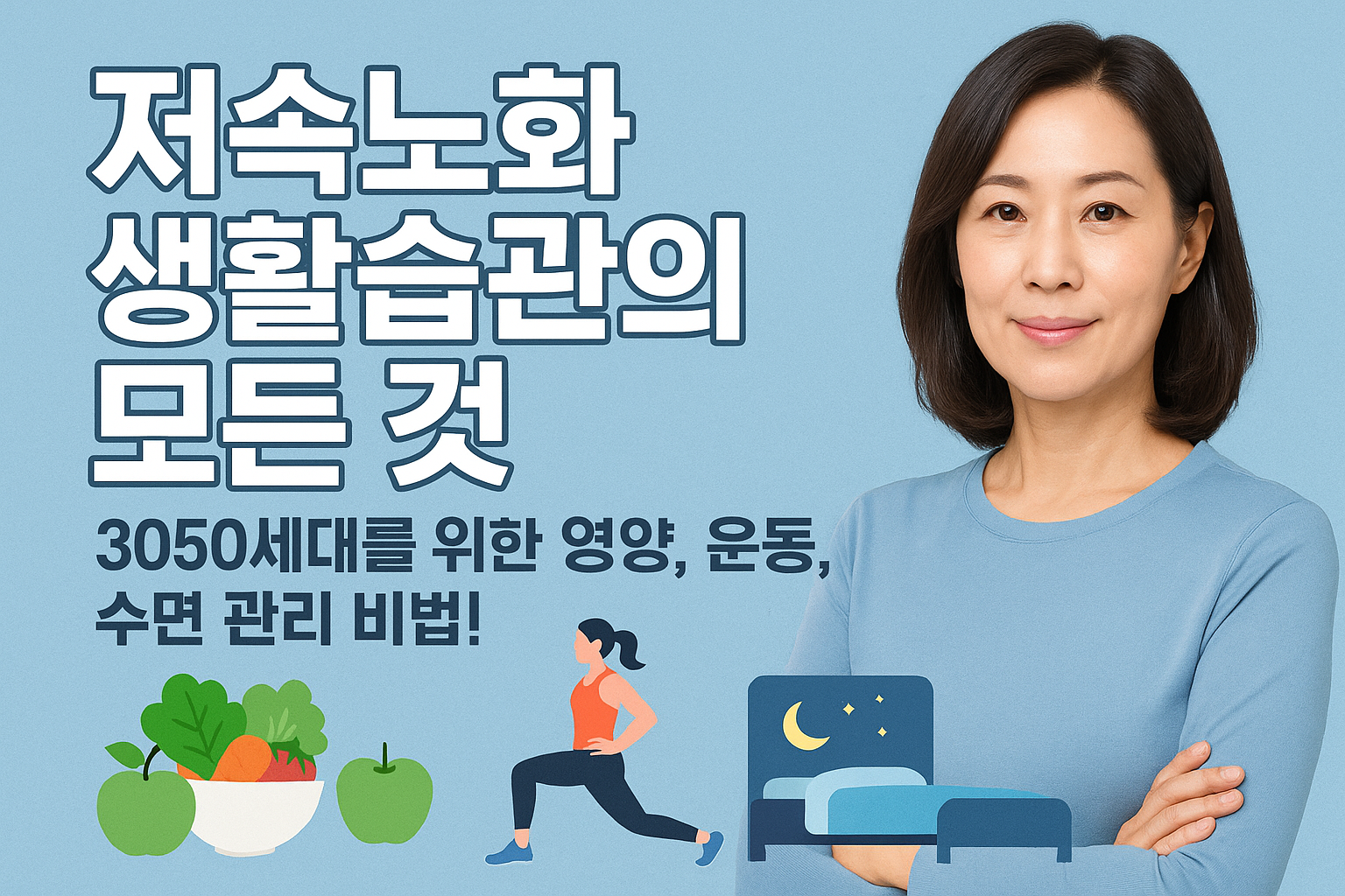 저속노화 생활습관의 모든 것