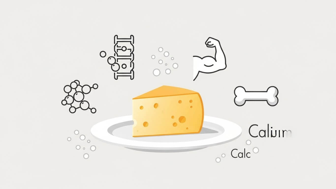 경질치즈 영양 밀도 분석 (농축, 고단백, 칼슘)