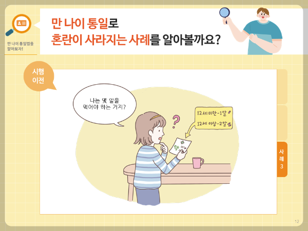 만나이 계산기 계산방법