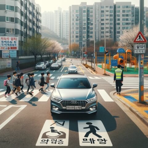 어린이보호구역 속도위반 시간