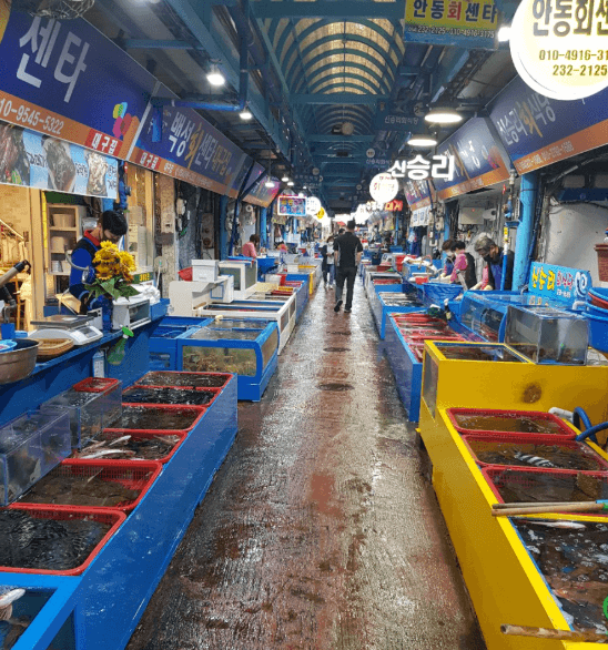 죽도시장