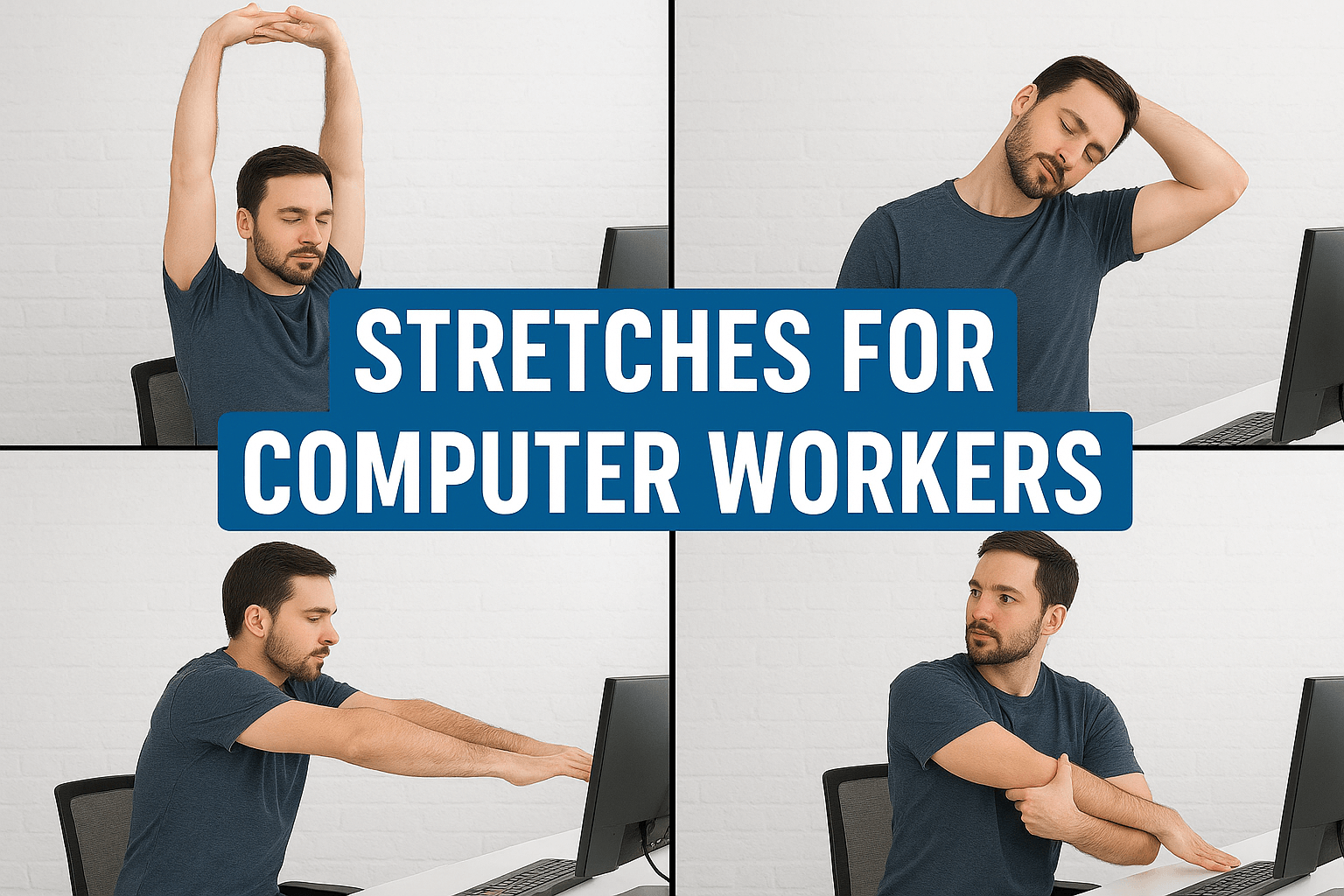 컴퓨터 작업자 스트레칭 모음