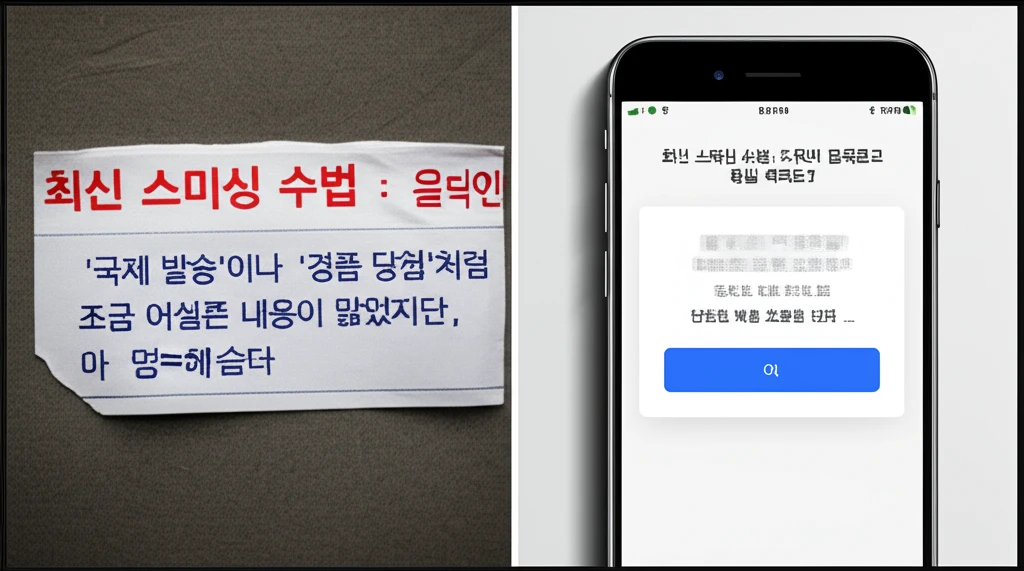 택배 스미싱 문자 주소지 오류 속지 ..