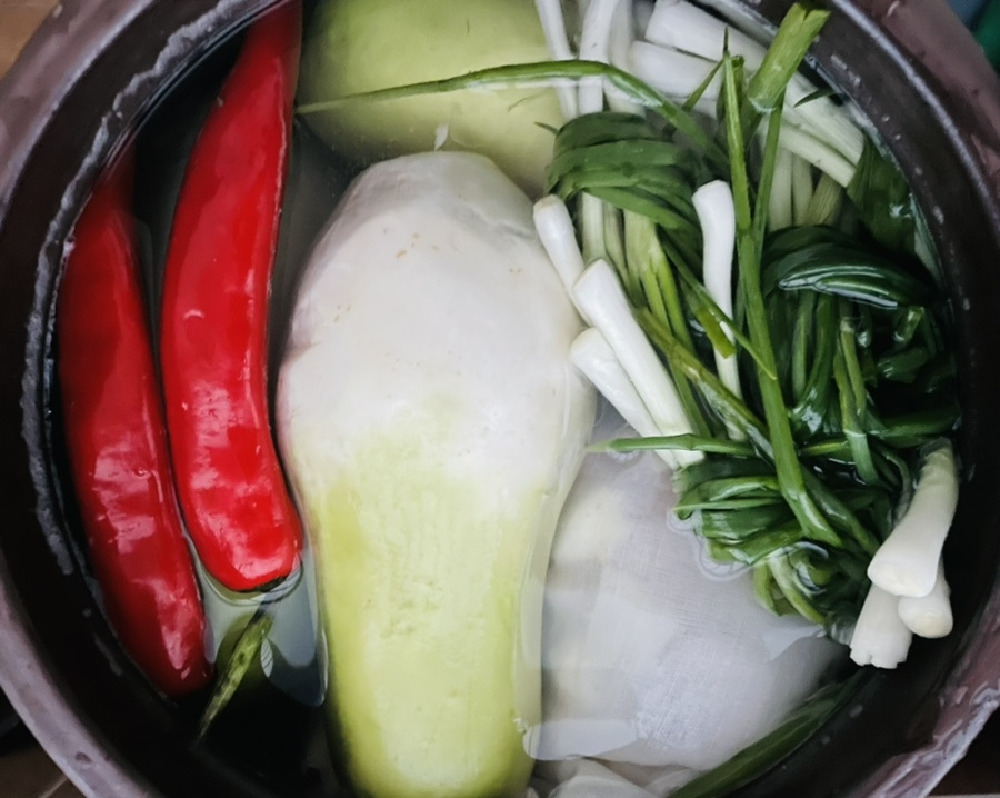 동치미 맛있게 담는법