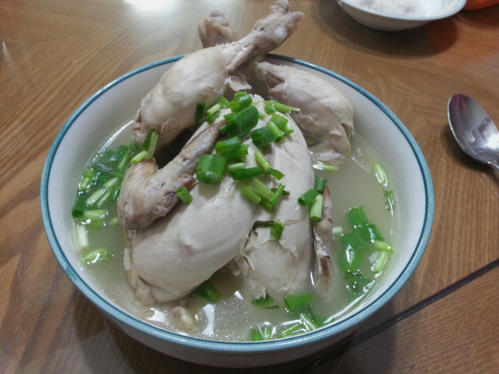 삼계탕 완성