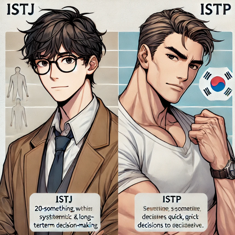 ISTJ유형 ISTP유형