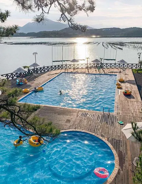 비토섬 신우리조트N풀빌라펜션