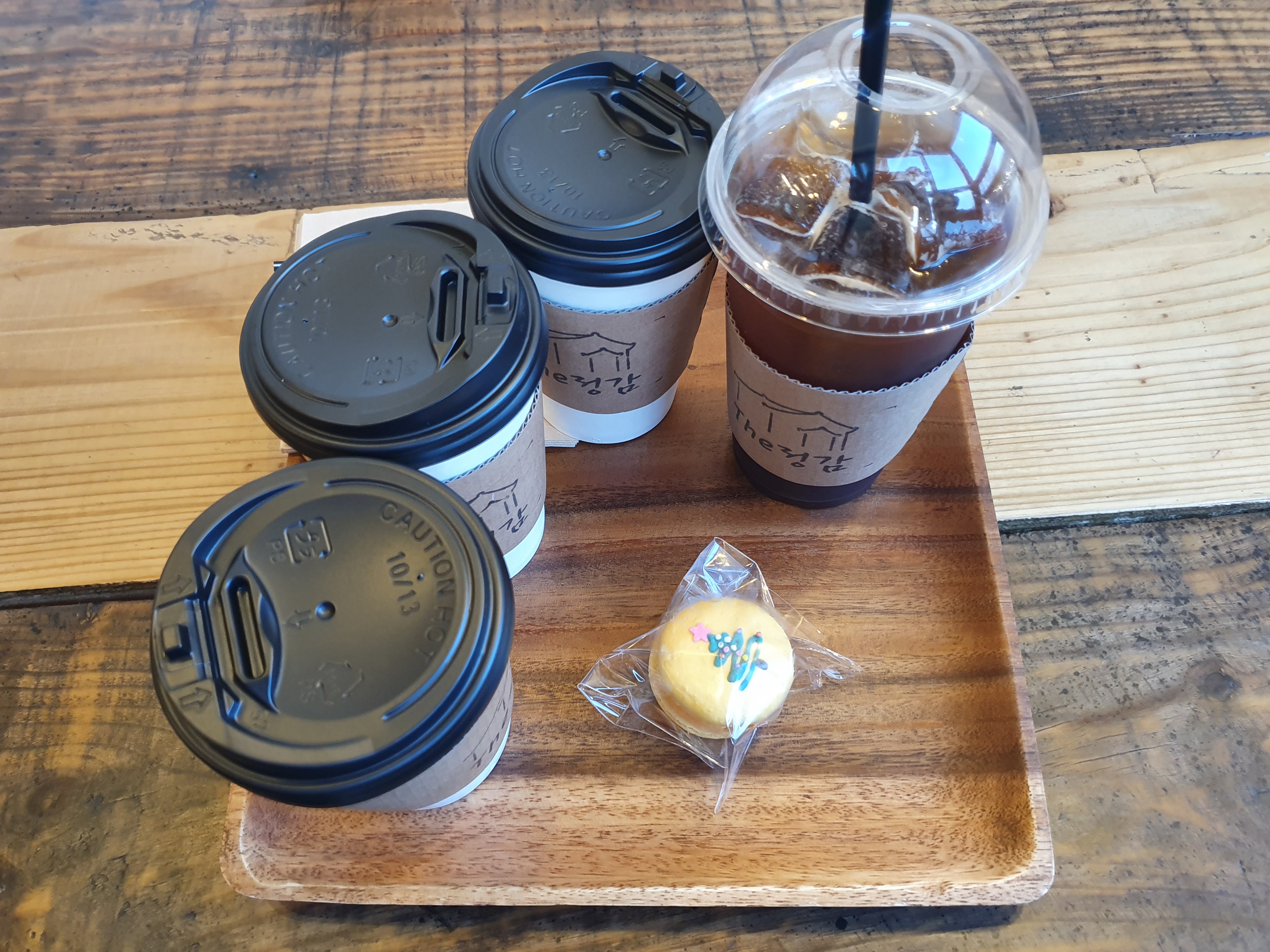 더정감카페 음료 