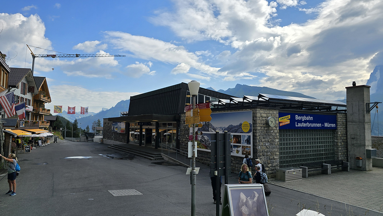 Murren BLM 기차역