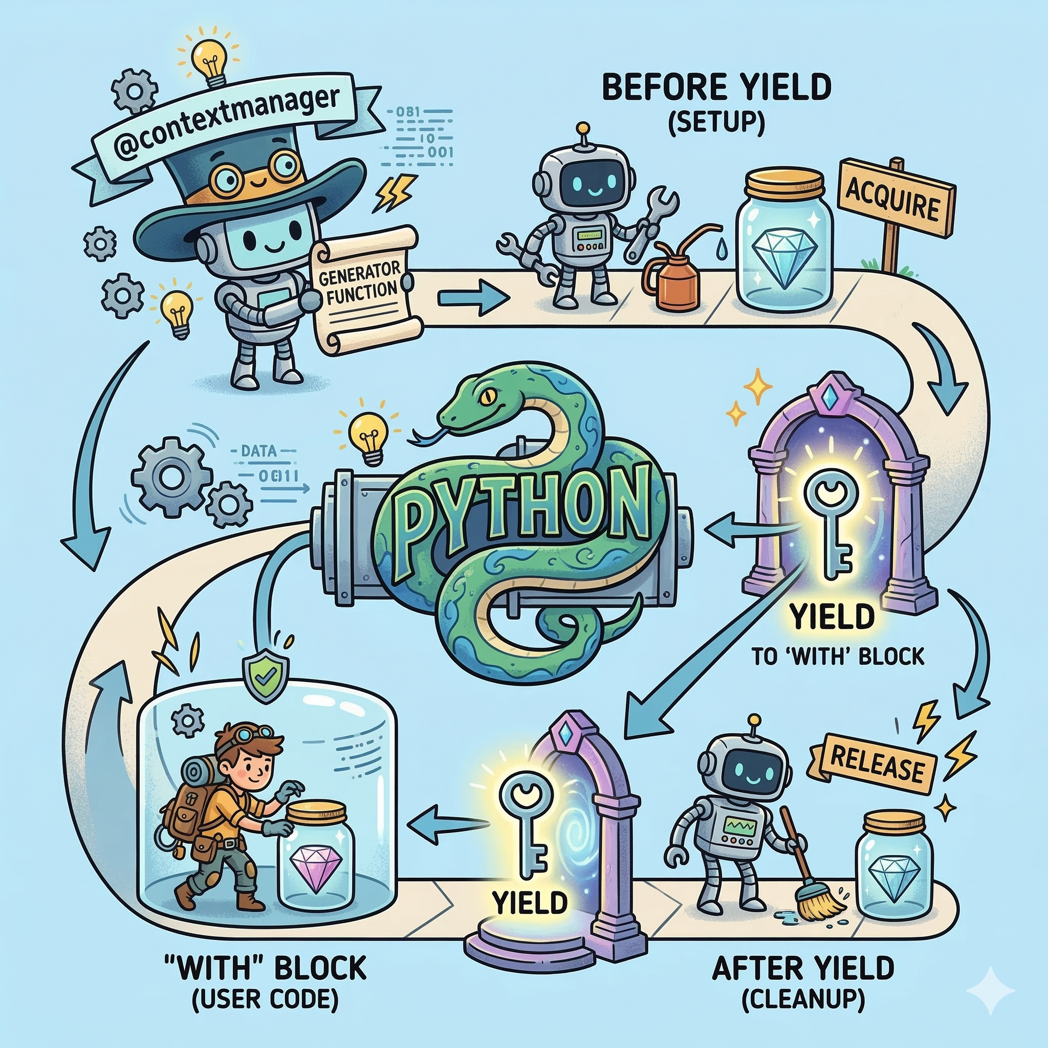 contextmanager 내부 동작 원리