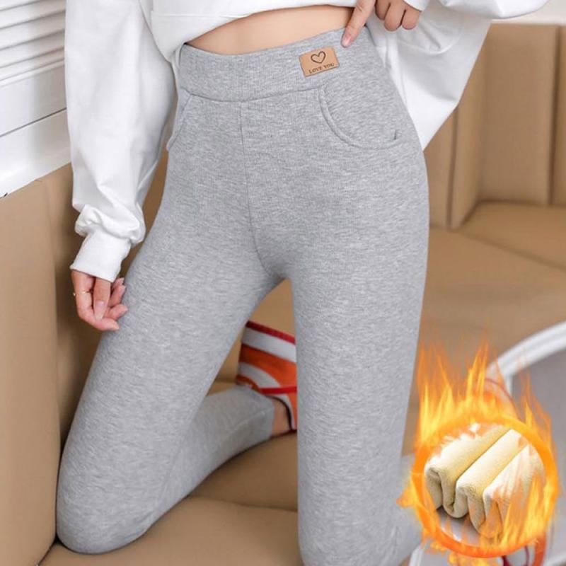 도톰 기모 안감 주머니 레깅스 데일리 스판 허리밴딩