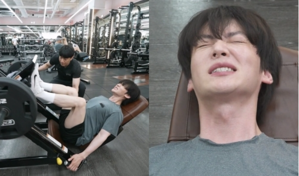 벌크업 안재현. 출처 나혼자산다