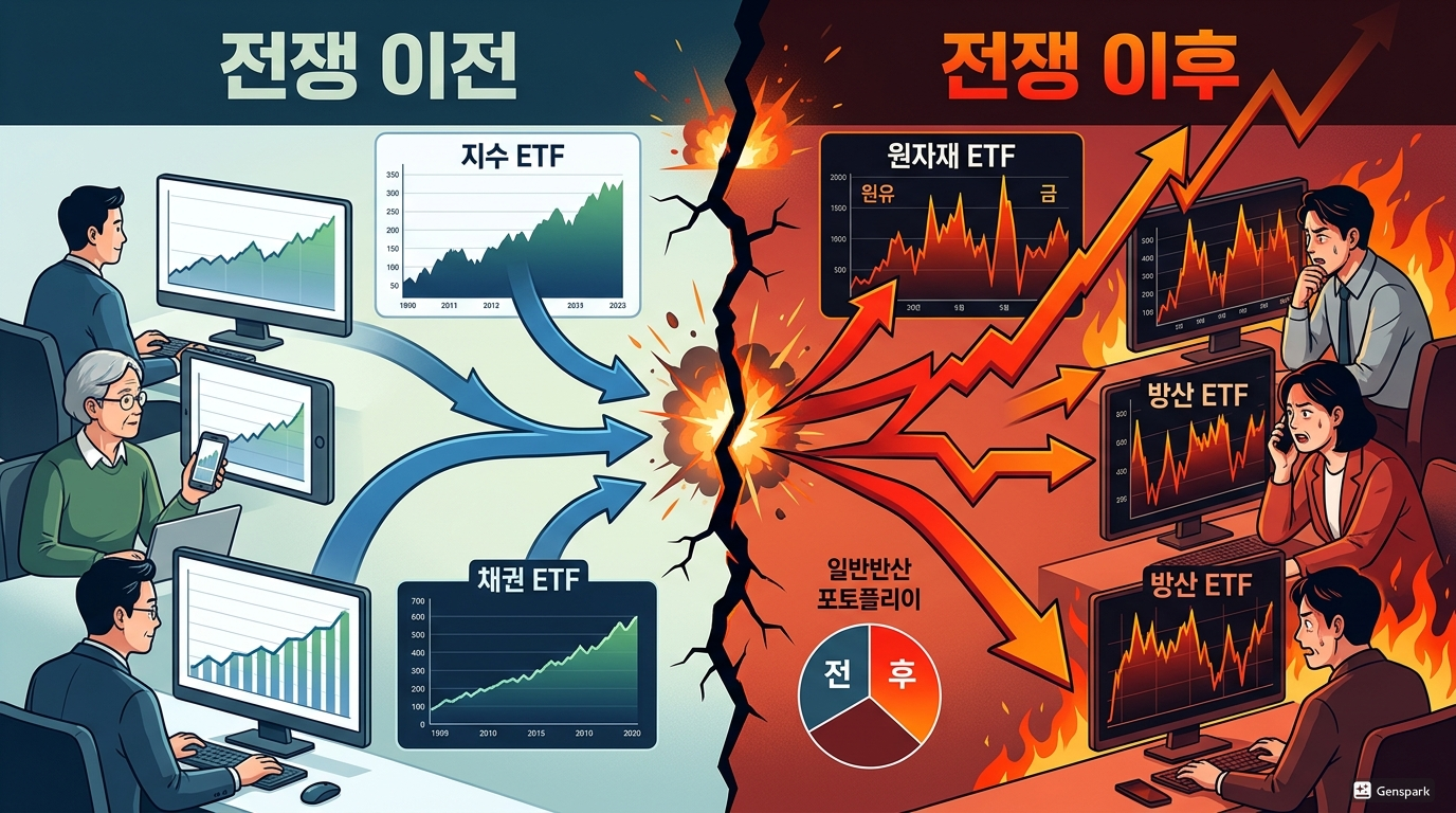 이란 전쟁 이후 ETF 투자 변화, 개인 투자자들은 어디로 움직였나