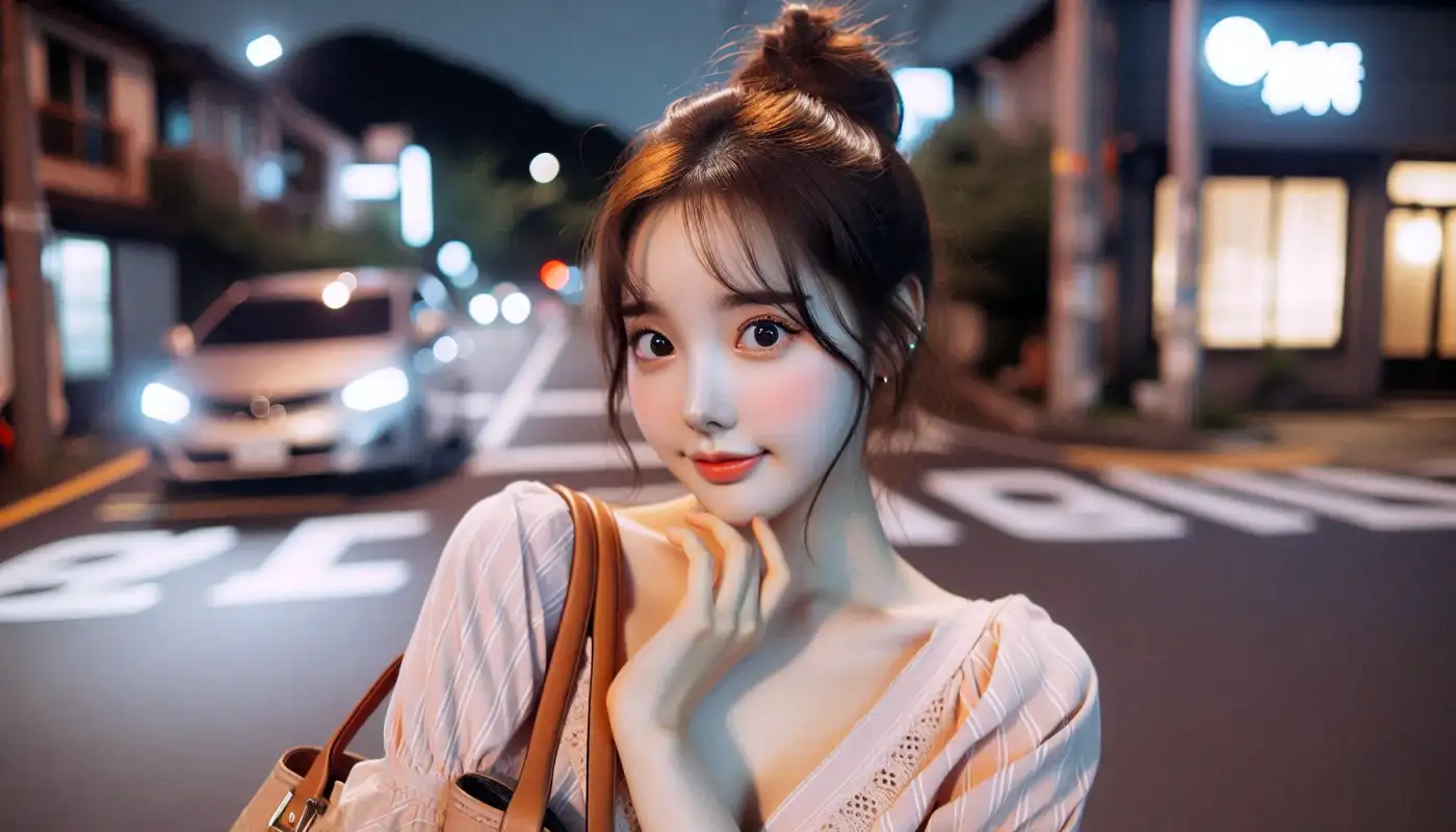 트래블-월렛-로그-환전을-비교하는-여성의-모습