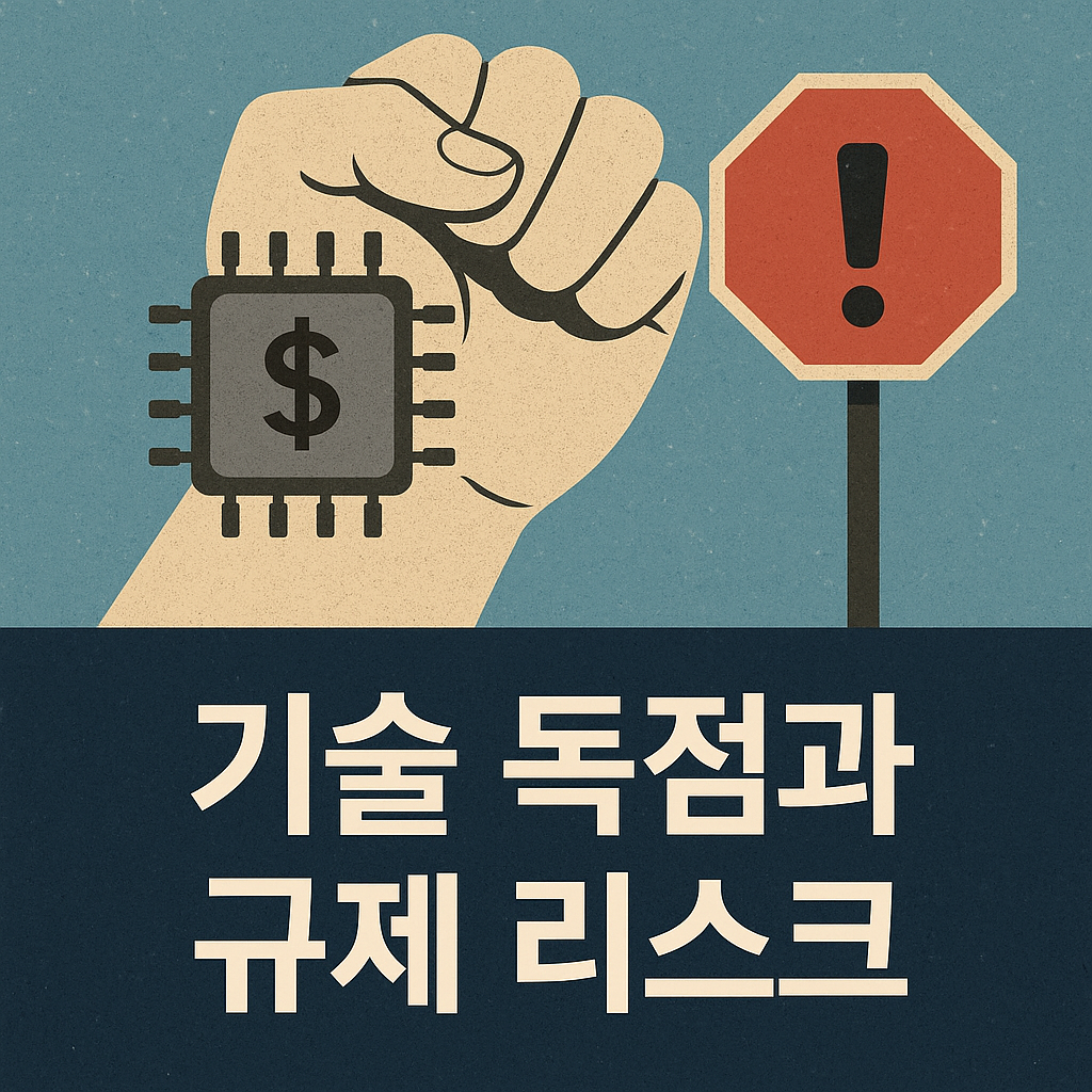 기술 독점과 규제 리스크