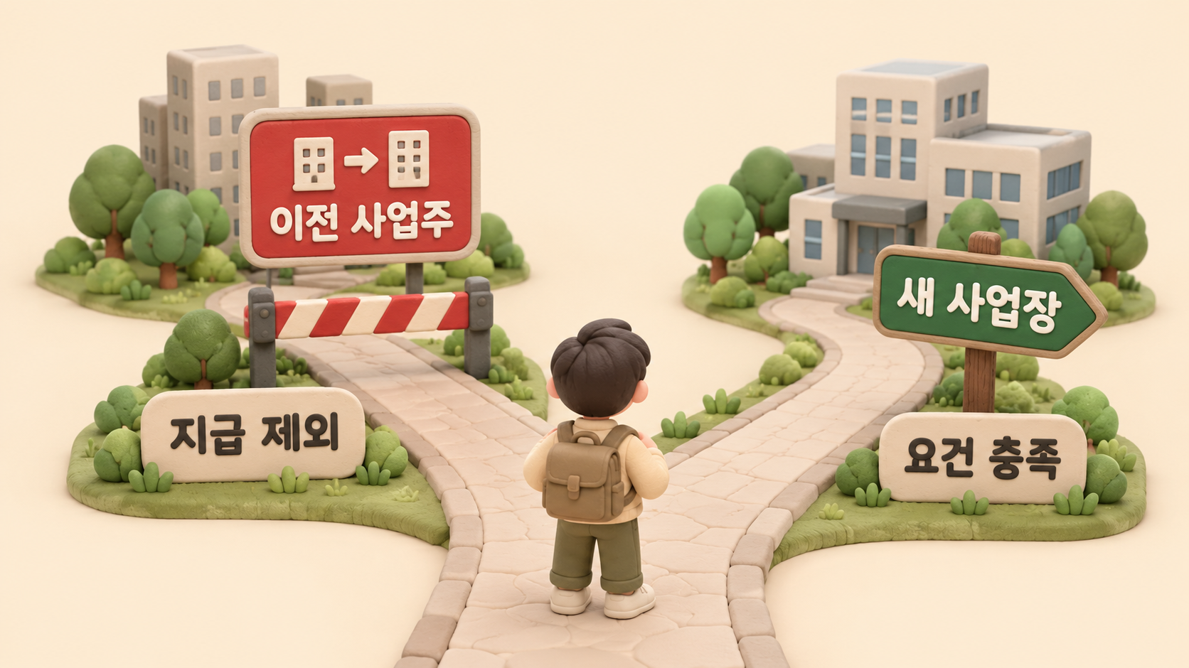 제외 사유 갈림길