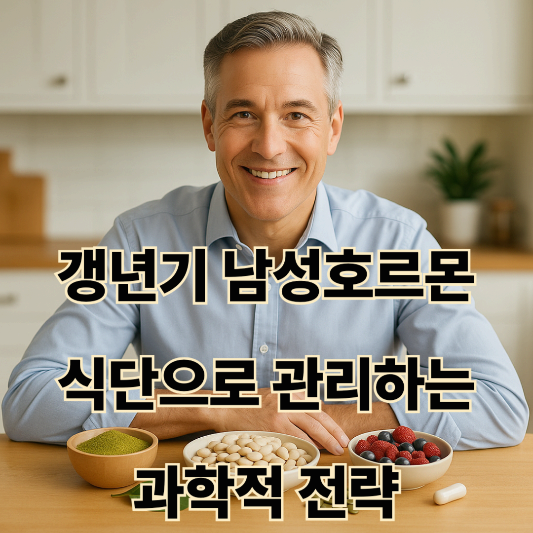 40대 이후 남성호르몬, 식단으로 관리하는 과학적 전략