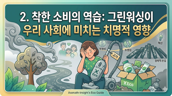 2. 착한 소비의 역습: 그린워싱이 우리 사회에 미치는 치명적 영향