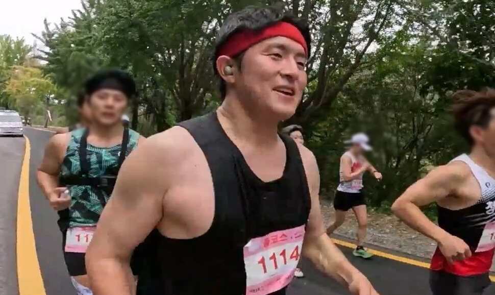 마라톤 풀코스에 도전중인 일반인 기안