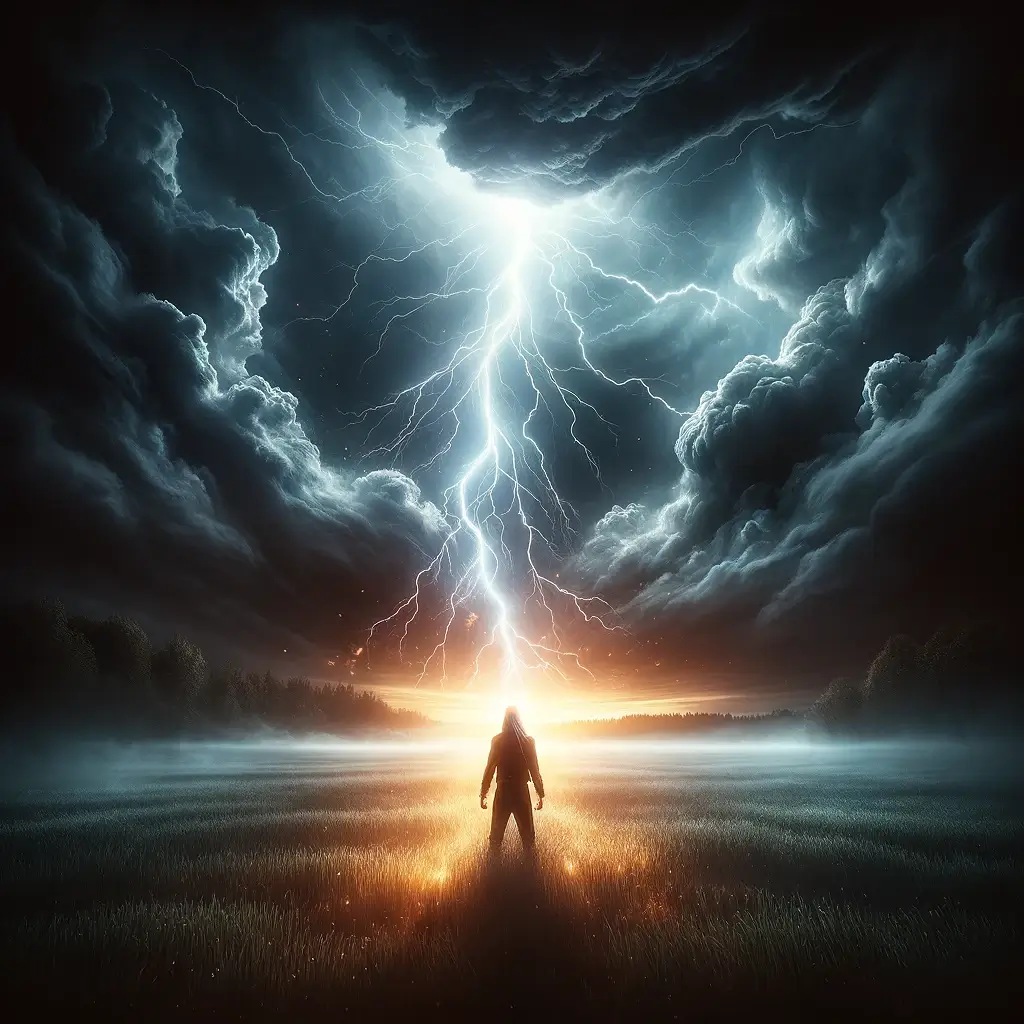 번개 맞는 꿈 해몽 해석