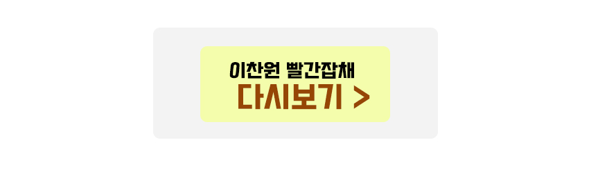 이찬원 빨간잡채(순한맛) 다시보기