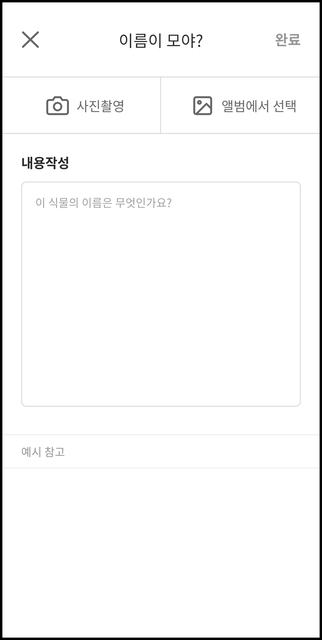 꽃 사이름질문하기