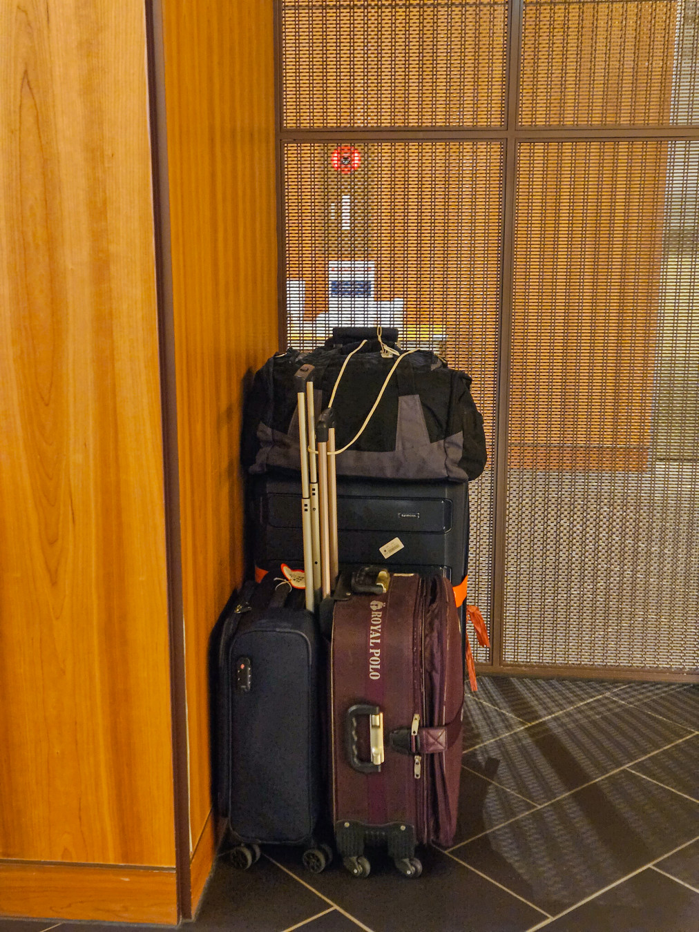 오사카 포르자호텔 짐보관